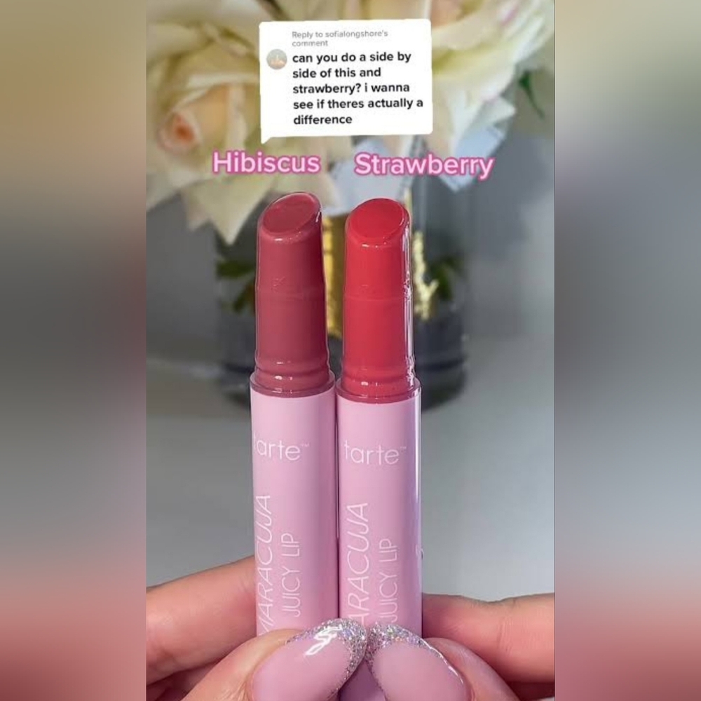 NIB! Tarte Lip Vinyl "Hibiscus" - Picture 13 of 13
